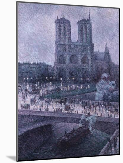 Notre Dame, C.1900-Maximilien Luce-Mounted Giclee Print