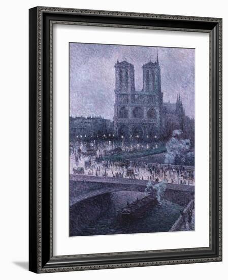 Notre Dame, C.1900-Maximilien Luce-Framed Giclee Print