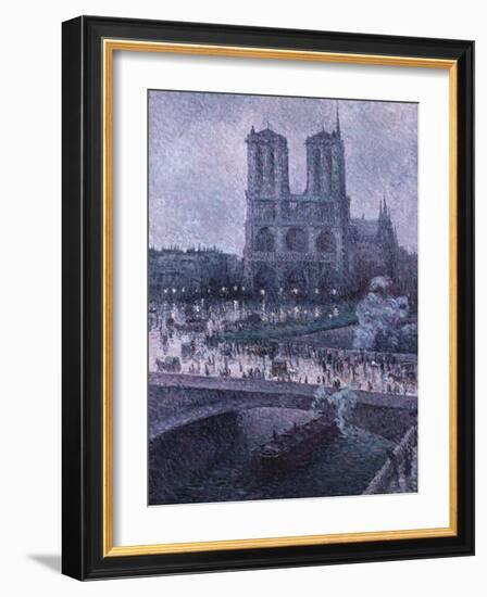 Notre Dame, C.1900-Maximilien Luce-Framed Giclee Print