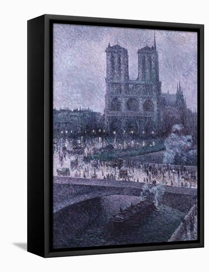 Notre Dame, C.1900-Maximilien Luce-Framed Premier Image Canvas