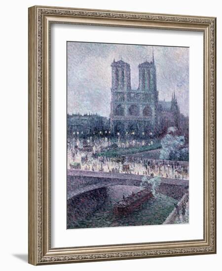 Notre Dame, C.1900-Maximilien Luce-Framed Giclee Print