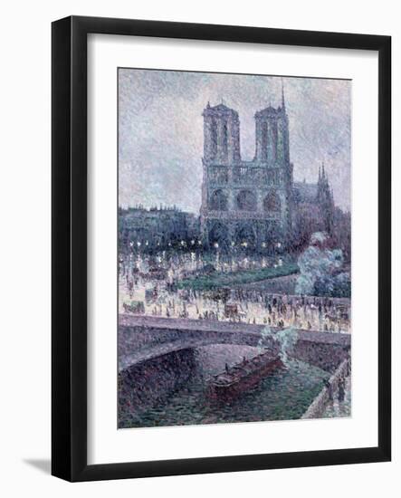 Notre Dame, C.1900-Maximilien Luce-Framed Giclee Print