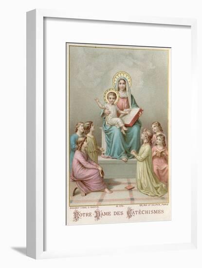 Notre-Dame, Catechisms-null-Framed Art Print