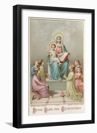 Notre-Dame, Catechisms-null-Framed Art Print