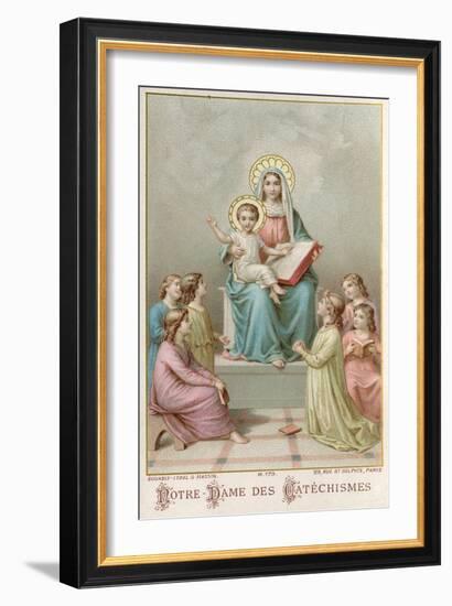 Notre-Dame, Catechisms-null-Framed Art Print