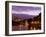 Notre Dame Cathedral and Ile Saint-Louis at Dusk, Paris, France, Europe-Pitamitz Sergio-Framed Photographic Print