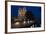Notre Dame Cathedral and River Seine at Night, Paris, France, Europe-Peter Barritt-Framed Photographic Print