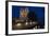 Notre Dame Cathedral and River Seine at Night, Paris, France, Europe-Peter Barritt-Framed Photographic Print