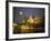 Notre Dame Cathedral at Night, with Moon Rising Above, Paris, France, Europe-Howell Michael-Framed Photographic Print