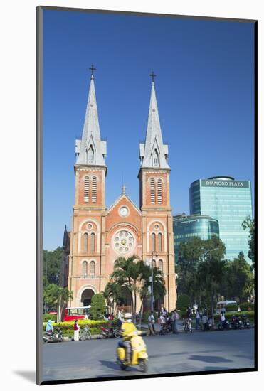 Notre Dame Cathedral, Ho Chi Minh City, Vietnam, Indochina, Southeast Asia, Asia-Ian Trower-Mounted Photographic Print