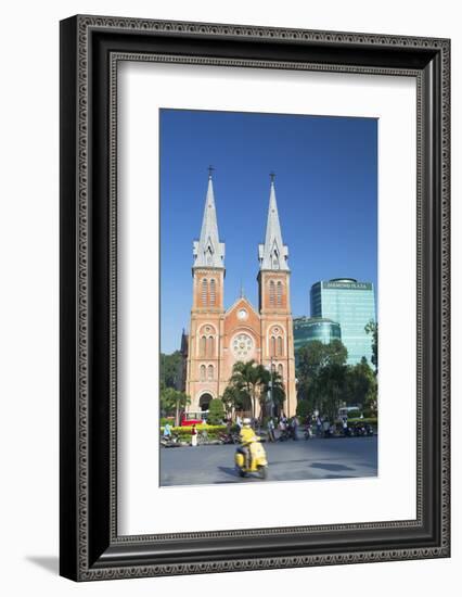 Notre Dame Cathedral, Ho Chi Minh City, Vietnam, Indochina, Southeast Asia, Asia-Ian Trower-Framed Photographic Print