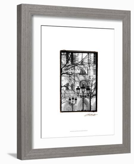 Notre Dame Cathedral II-Laura Denardo-Framed Art Print