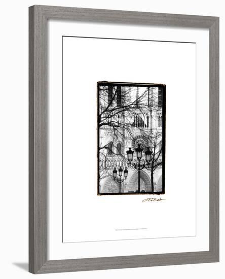 Notre Dame Cathedral II-Laura Denardo-Framed Art Print