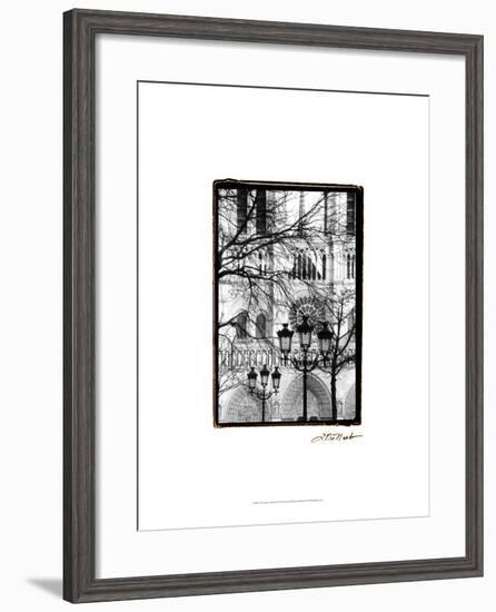 Notre Dame Cathedral II-Laura Denardo-Framed Art Print
