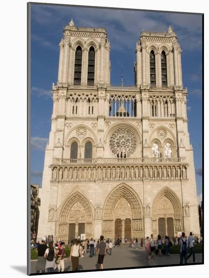 Notre Dame Cathedral, Ile De La Cite, Paris, France-Sergio Pitamitz-Mounted Photographic Print