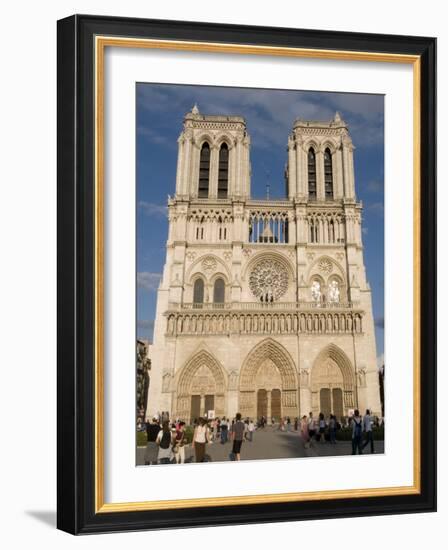 Notre Dame Cathedral, Ile De La Cite, Paris, France-Sergio Pitamitz-Framed Photographic Print