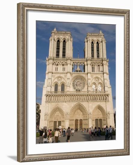 Notre Dame Cathedral, Ile De La Cite, Paris, France-Sergio Pitamitz-Framed Photographic Print