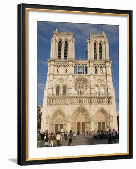 Notre Dame Cathedral, Ile De La Cite, Paris, France-Sergio Pitamitz-Framed Photographic Print