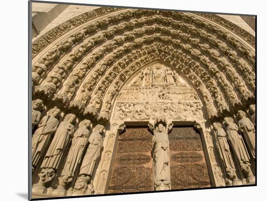 Notre Dame Cathedral, Ile De La Cite, Paris, France-Sergio Pitamitz-Mounted Photographic Print