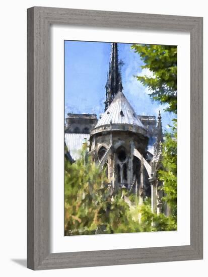 Notre Dame Cathedral in Summer-Philippe Hugonnard-Framed Giclee Print