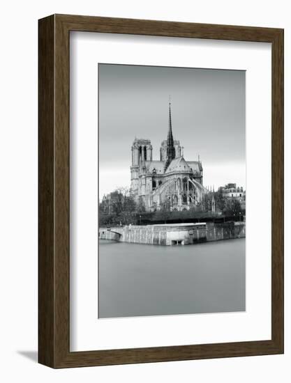 Notre Dame Cathedral on the River Seine, Paris, Ile De France, France, Europe-Markus Lange-Framed Photographic Print