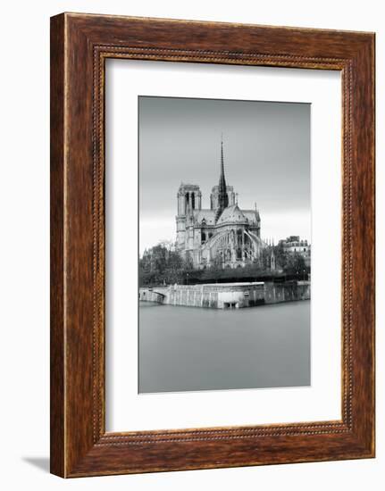 Notre Dame Cathedral on the River Seine, Paris, Ile De France, France, Europe-Markus Lange-Framed Photographic Print