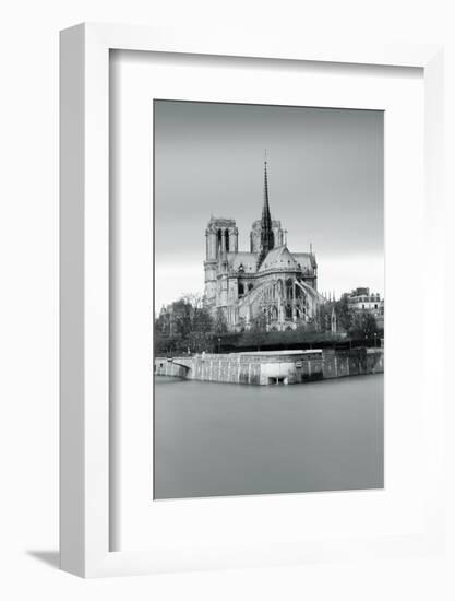 Notre Dame Cathedral on the River Seine, Paris, Ile De France, France, Europe-Markus Lange-Framed Photographic Print