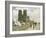 Notre Dame Cathedral, Paris, 1888-Childe Hassam-Framed Giclee Print