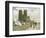 Notre Dame Cathedral, Paris, 1888-Childe Hassam-Framed Premium Giclee Print