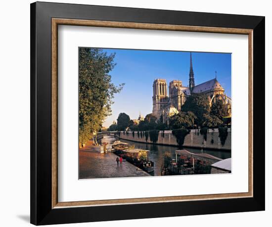 Notre Dame Cathedral, Paris, France-Peter Adams-Framed Photographic Print