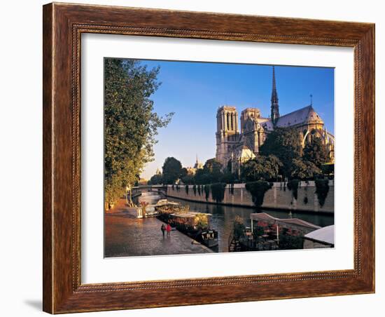 Notre Dame Cathedral, Paris, France-Peter Adams-Framed Photographic Print