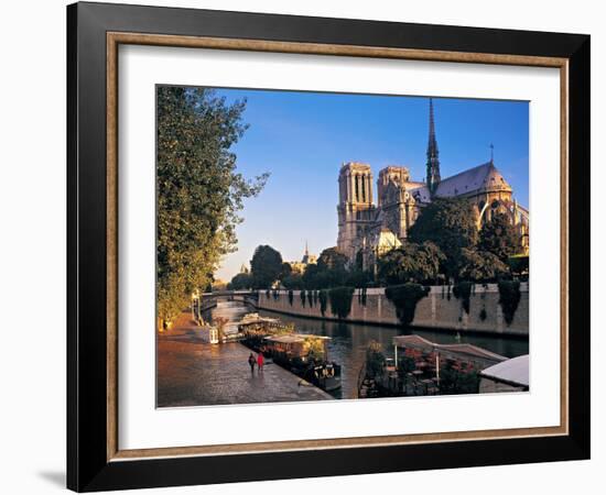 Notre Dame Cathedral, Paris, France-Peter Adams-Framed Photographic Print