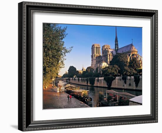 Notre Dame Cathedral, Paris, France-Peter Adams-Framed Photographic Print