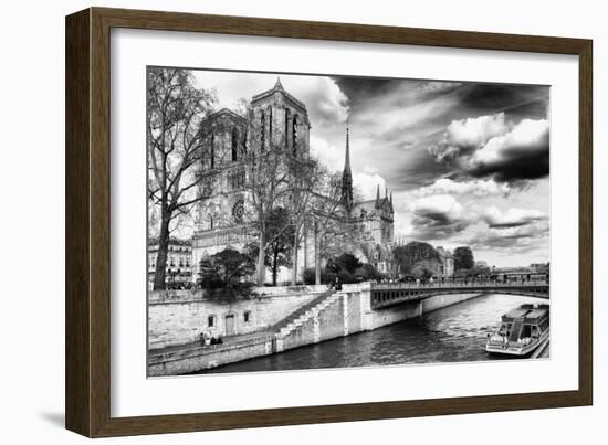 Notre Dame Cathedral - Paris - France-Philippe Hugonnard-Framed Premium Photographic Print