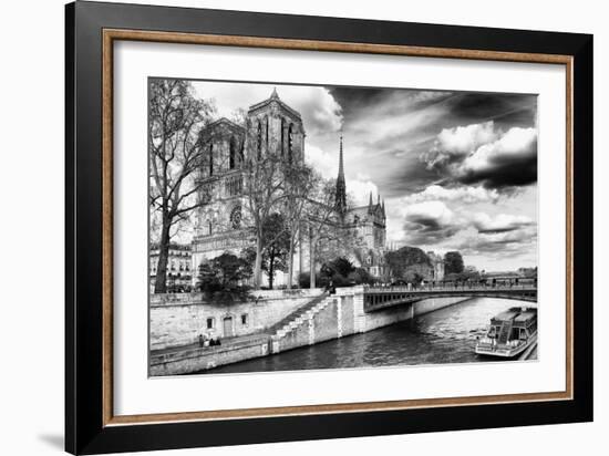 Notre Dame Cathedral - Paris - France-Philippe Hugonnard-Framed Premium Photographic Print