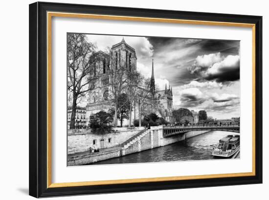 Notre Dame Cathedral - Paris - France-Philippe Hugonnard-Framed Premium Photographic Print