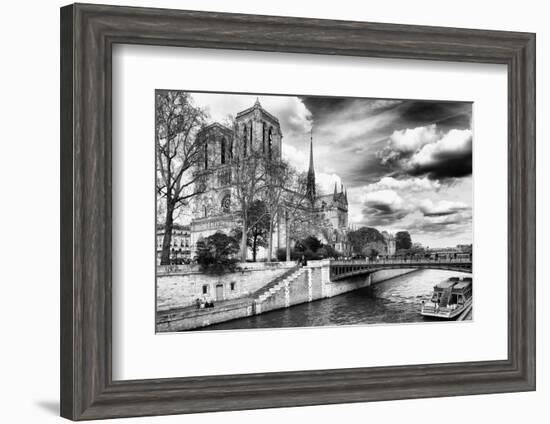 Notre Dame Cathedral - Paris - France-Philippe Hugonnard-Framed Photographic Print