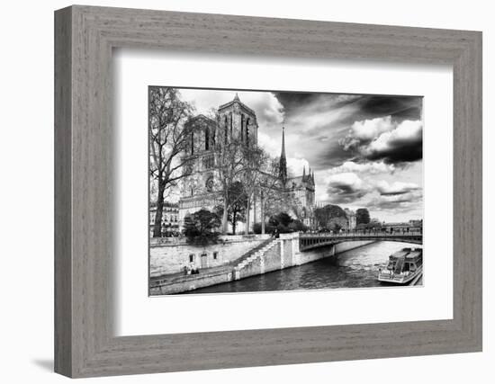 Notre Dame Cathedral - Paris - France-Philippe Hugonnard-Framed Photographic Print