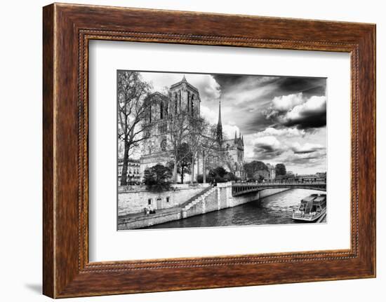 Notre Dame Cathedral - Paris - France-Philippe Hugonnard-Framed Photographic Print