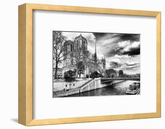 Notre Dame Cathedral - Paris - France-Philippe Hugonnard-Framed Photographic Print