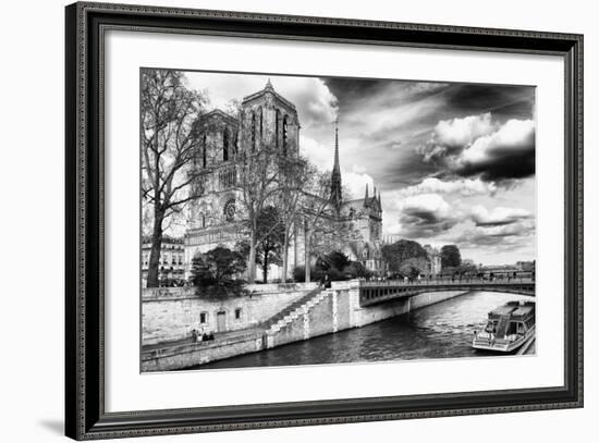 Notre Dame Cathedral - Paris - France-Philippe Hugonnard-Framed Photographic Print