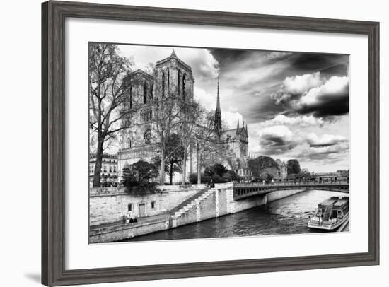 Notre Dame Cathedral - Paris - France-Philippe Hugonnard-Framed Photographic Print