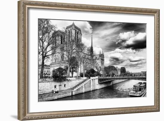 Notre Dame Cathedral - Paris - France-Philippe Hugonnard-Framed Photographic Print