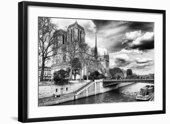 Notre Dame Cathedral - Paris - France-Philippe Hugonnard-Framed Photographic Print