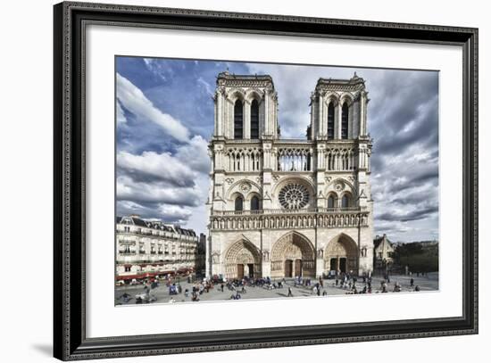 Notre Dame Cathedral - Paris - France-Philippe Hugonnard-Framed Photographic Print