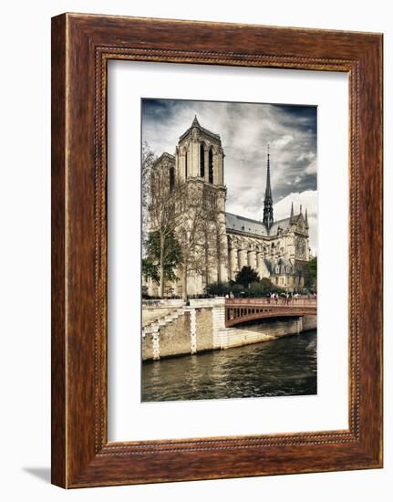 Notre Dame Cathedral - Paris - France-Philippe Hugonnard-Framed Photographic Print