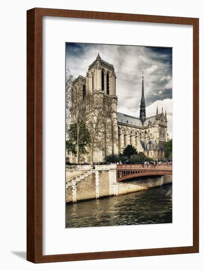 Notre Dame Cathedral - Paris - France-Philippe Hugonnard-Framed Photographic Print