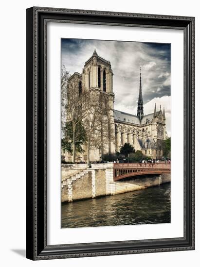 Notre Dame Cathedral - Paris - France-Philippe Hugonnard-Framed Photographic Print