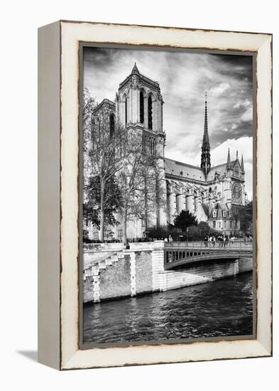 Notre Dame Cathedral - Paris - France-Philippe Hugonnard-Framed Premier Image Canvas