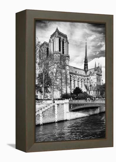 Notre Dame Cathedral - Paris - France-Philippe Hugonnard-Framed Premier Image Canvas